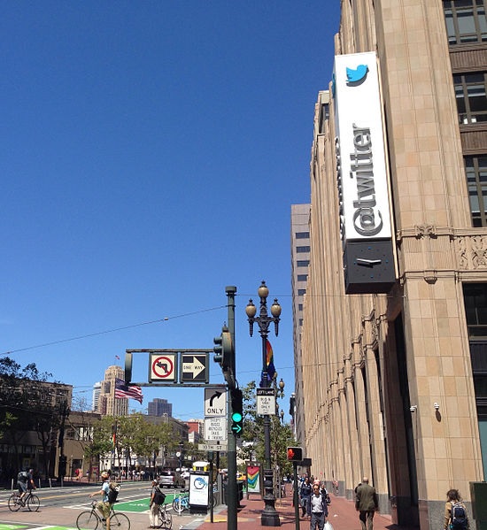 Twitter's headquarters in Online News & Headline News