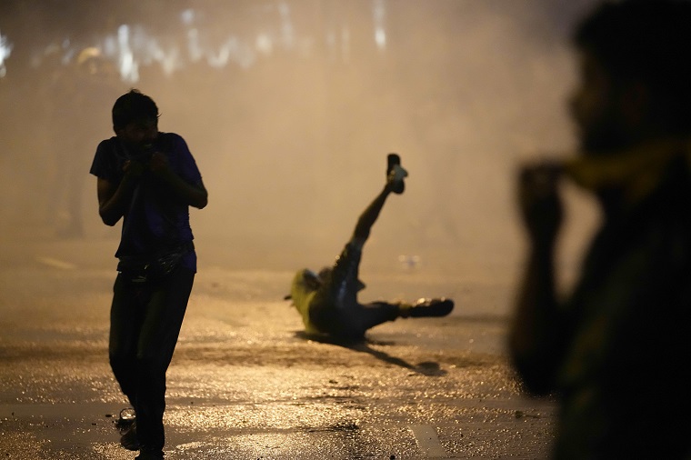 Sri Lanka's unrest in Headline News & World News