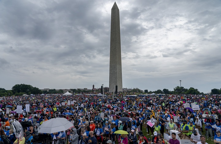 Washington DC's protests in News Online & Headline News