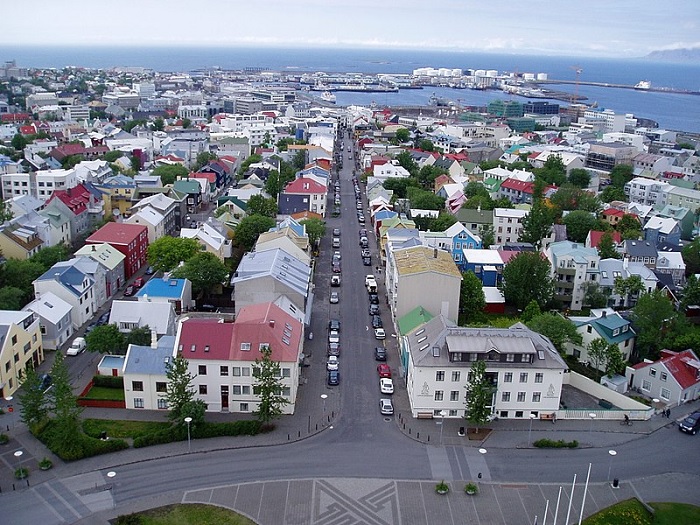 Iceland's capital in online news & economy news