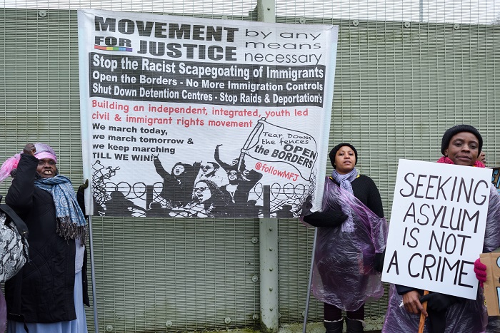 Immigration activists in the UK in online news & world news