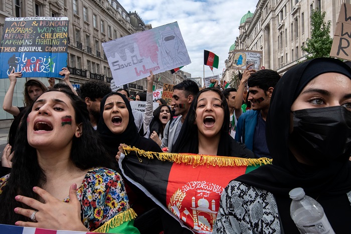 Protests against the Taliban in world news & online news