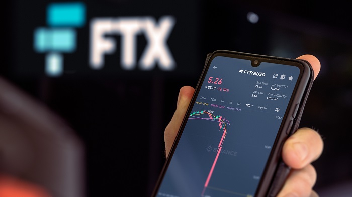 FTX image in online news & world news