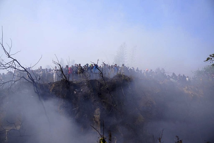 Nepal's plane crash in headline news & online news