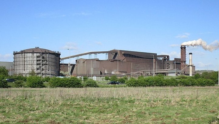 British steel plant in Online News & the Economy