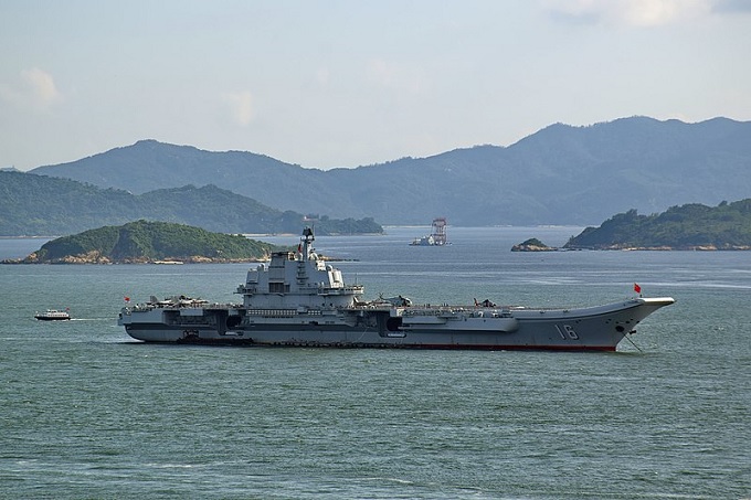 China's aircraft carrier in Online News & Headline News