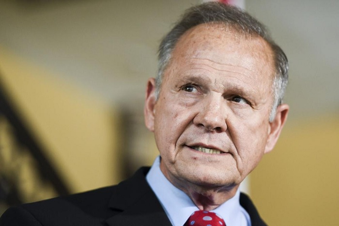 Judge Roy Moore in news online and headline news