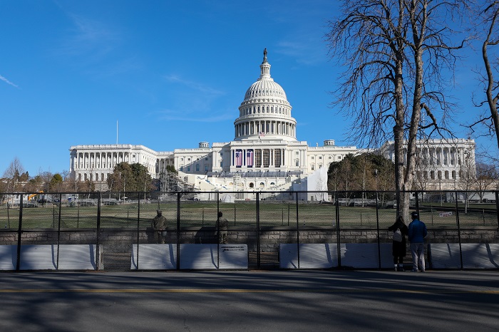 Capitol buildings from afar in headlines & online news