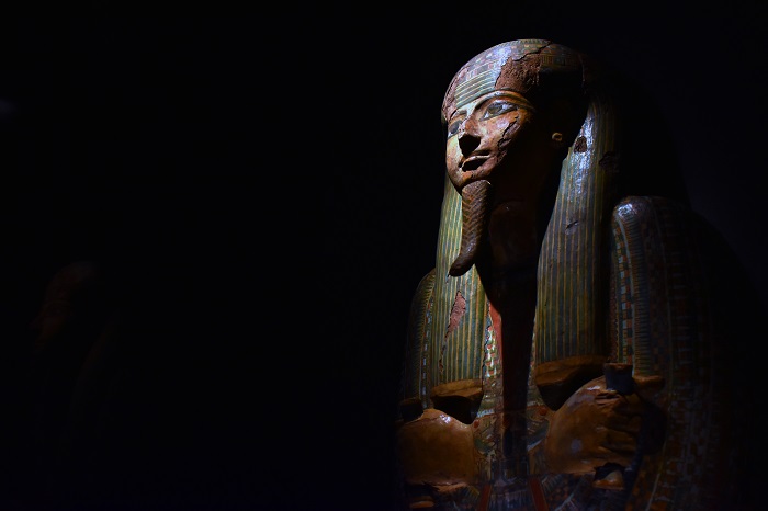 Egypt's ancient artifacts in arts and online news