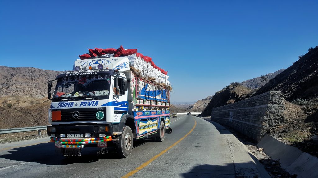 A road near Torkham, Afghanistan in world news & online news