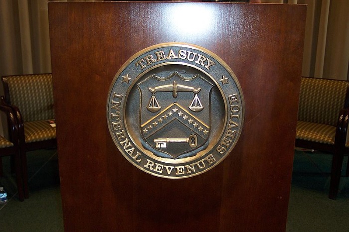 The IRS' symbol in editorials and commentary