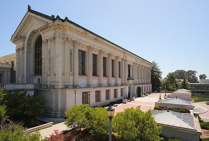UC Berkeley's memorial library in online news & bulletin news