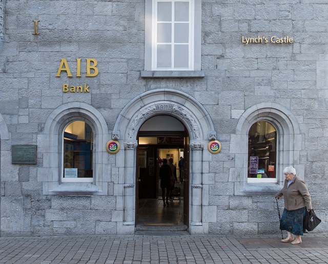 AIB's branch in Galway, Ireland in bulletin news & economy news