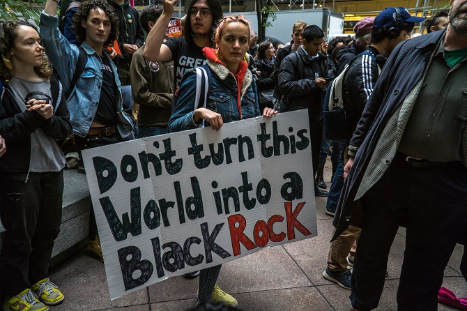 Protests against Black Rock in 2019 in commentary & editorials