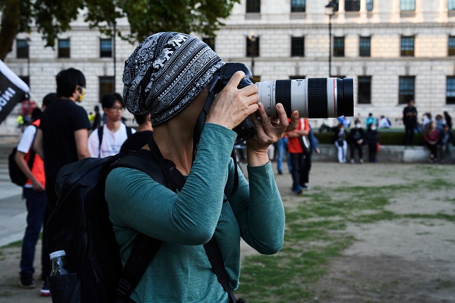 Hong Kong activists in London in world news & online news