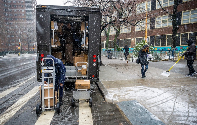 UPS drivers in headline news & bulletin news