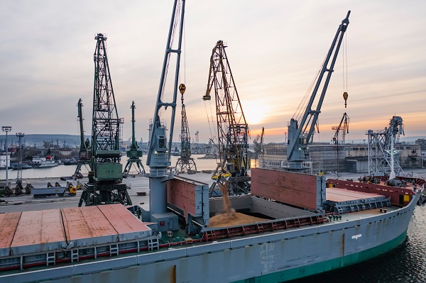 Black Sea shipping of grain in headline news & bulletin news