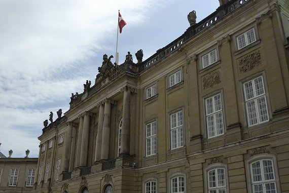 Denmark's government building in world news & bulletin news