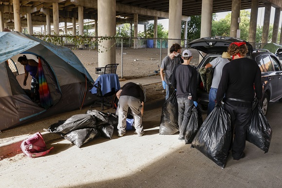 Homelessness in Dallas in bulletin news & headline news