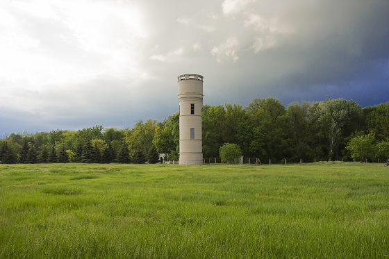 A water tower in Michigan in bulletin news & online news