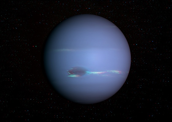 An image of Neptune, the planet, in science news & bulletin news