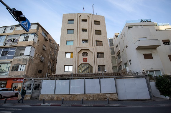 Russia's embassy in Tel Aviv, Israel in commentary & editorials