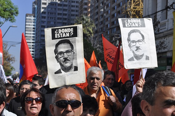 In 2011, in Chile protests were held for the missing in world news & bulletin news