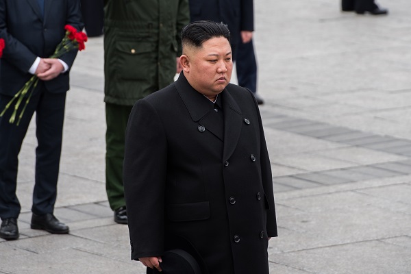 Kim Jong Un at a ceremony in 2019 in headline news & bulletin news