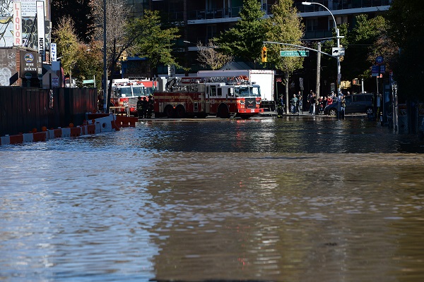Flooding in New York City in breaking news & headline news