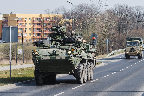 Stryker vehicles in 2015 in Poland in world news & bulletin news
