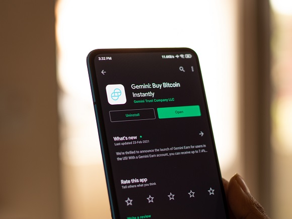 Gemini's app for cryptocurrency in bulleitn news & online news