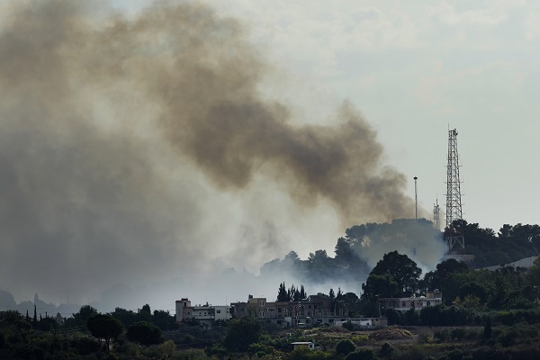 Israeli airstrikes against Lebanon in bulletin news & online news