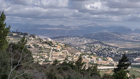 Lebanon's south near Israel in online news & headline news