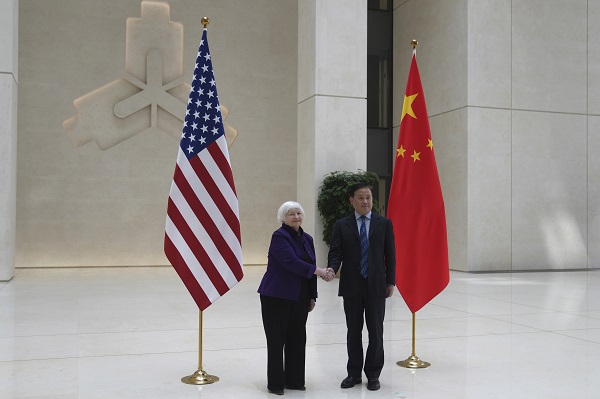 Janet Yellen in China in the economy & online news