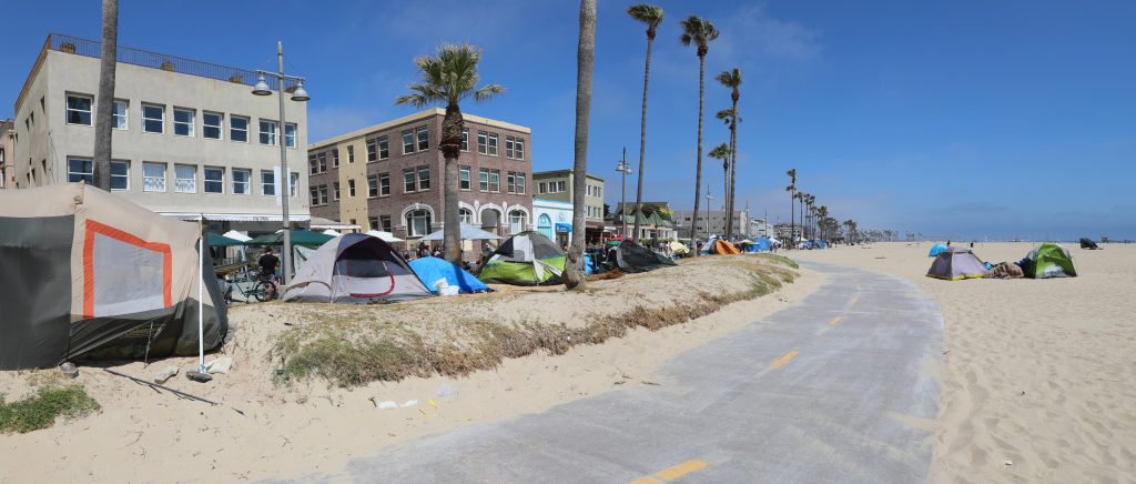 Los Angeles' homeless problems in news online & bulleitn news