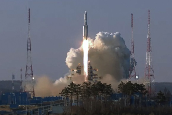 Russia's rocket launch in bulletin news & online news