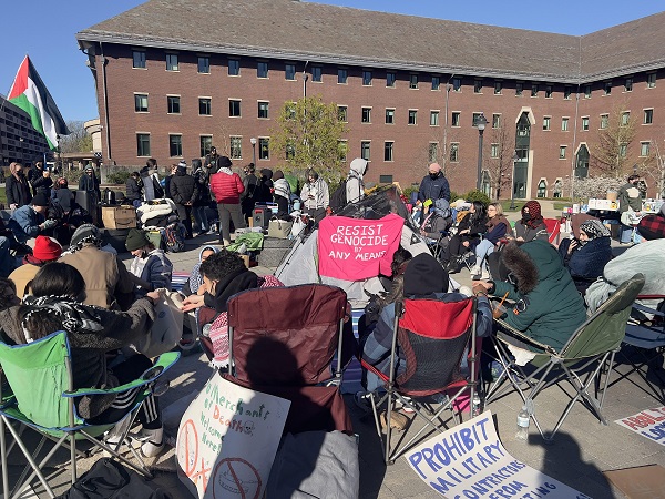 Demonstrations at UConn in bulletin news & online news