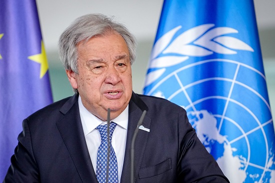 Antonio Guterres Syria fighting