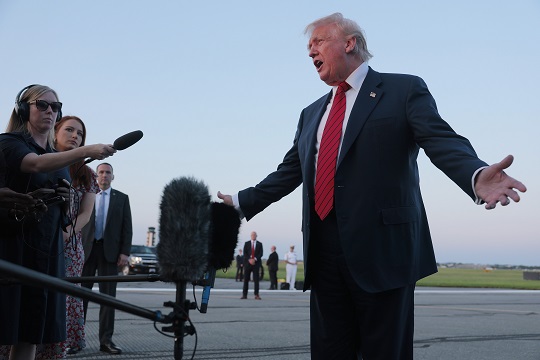 Trump interview higher tariffs