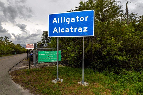 Alligator Alcatraz civil rights groups north american news headline news online news