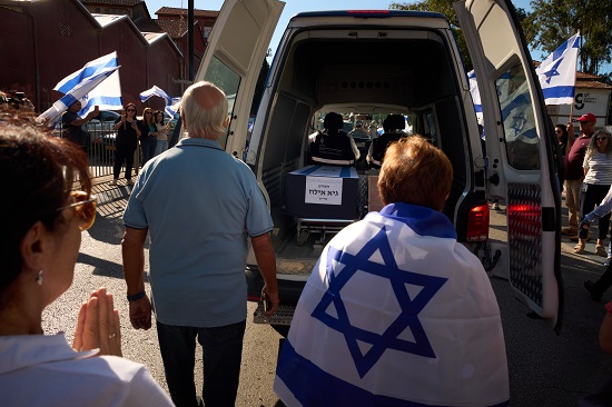 Israel receives remians of hostages online news news online world news headline news