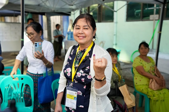 Myanmar held  round of elections   online news  news online world news  headline news
