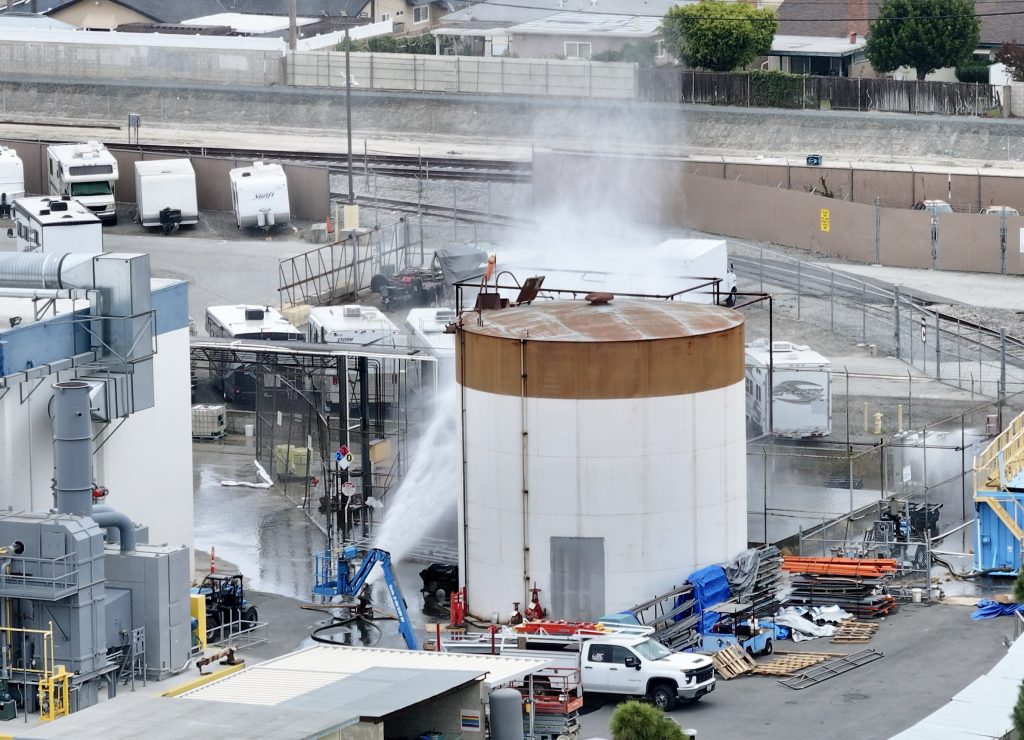 Garden Grove chemical threat